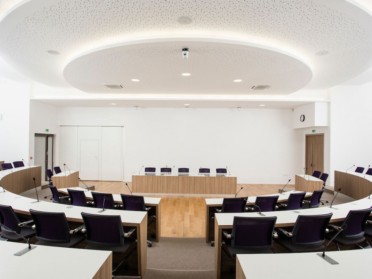 Plafond - Maison Intercommunale des Services de Benfeld